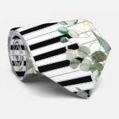 Klaviertastaturbine Krawatte (Gerollt)