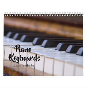 Klaviertastaturen 2027 kalender