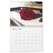 Klaviertasten 2026 kalender (Feb 2026)