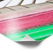 Klaviertasten 2 fotodruck (Ecke)