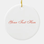 Klaviertasten Butterfly Black, Red & Blue Malerei Keramik Ornament (Hinten)