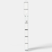 Klaviertasten Case-Mate iPhone Hülle (Rückseite / Links)