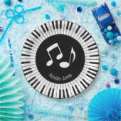 Klaviertasten Design Pappteller (Party)