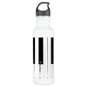 Klaviertasten Edelstahlflasche