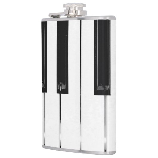 Klaviertasten Flachmann (Links)