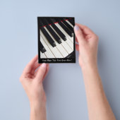 Klaviertasten Fotografie Flyer (Gruppe)