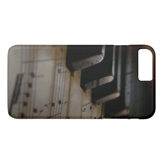 Klaviertasten für antike Musik Case-Mate iPhone Hülle (Rückseite (Horizontal))