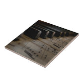 Klaviertasten für antike Musik Fliese (Seite)