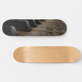 Klaviertasten für antike Musik Skateboard (Horizontal)