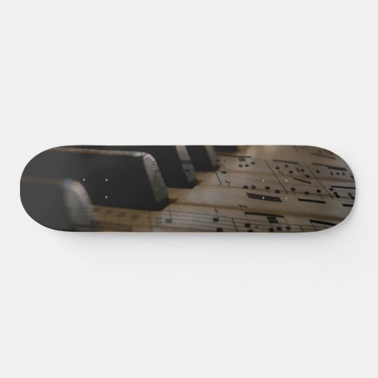 Klaviertasten für antike Musik Skateboard (Horizontal)