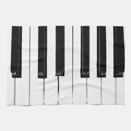 Klaviertasten Handtuch (Horizontal)