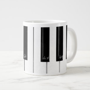 Klaviertasten Jumbo-Tasse