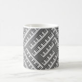 Klaviertasten kaffeetasse (Mittel)