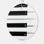 Klaviertasten Keramik Ornament (Links)