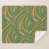 Klaviertasten kurviert sherpadecke (Vorderseite (Horizontal))