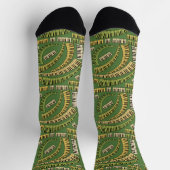 Klaviertasten kurviert socken (Oben)