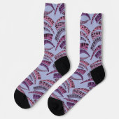Klaviertasten kurviert socken (Linkes Detail)