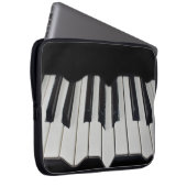 Klaviertasten Laptopschutzhülle (Vorne Rechts)