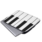 Klaviertasten Laptopschutzhülle (Vorne Knopf)