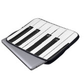 Klaviertasten Laptopschutzhülle (Vorne Knopf)