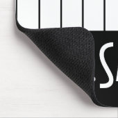 Klaviertasten| Name hinzufügen Mousepad (Ecke)