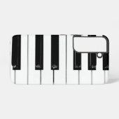 Klaviertasten Samsung Galaxy Hülle (Rückseite (Horizontal))