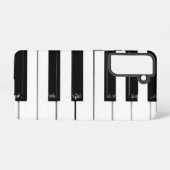 Klaviertasten Samsung Galaxy Hülle (Rückseite (Horizontal))