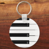 Klaviertasten Schlüsselanhänger (Vorderseite)