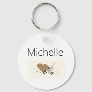 Klaviertasten-Schlüsselanhänger für Kinder, Pianis Schlüsselanhänger