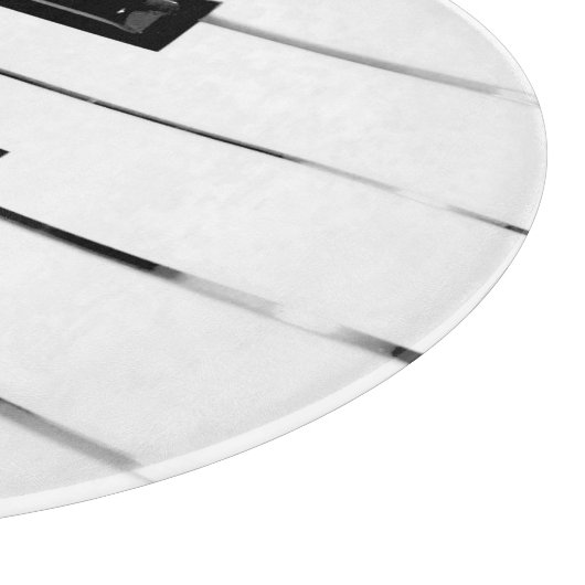 Klaviertasten Schneidebrett (Ecke)