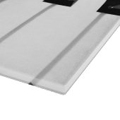 Klaviertasten Schneidebrett (Ecke)