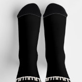 Klaviertasten  socken (Oben)