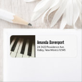 Klaviertasten - Stilvolles Schwarz-Weiß-Foto (Insitu)