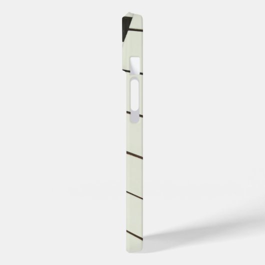 Klaviertasten - Stilvolles Schwarz-Weiß-Foto Case-Mate iPhone Hülle (Rückseite / Links)