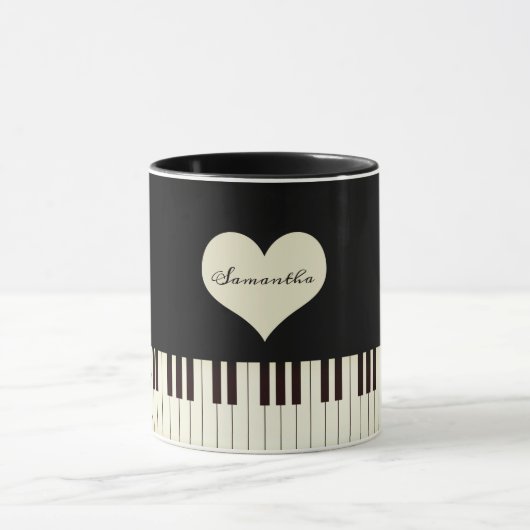 Klaviertasten Tasse (Zentrum)