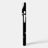 Klaviertasten und goldene Musiknoten Case-Mate iPhone Hülle (Rückseite / Links)