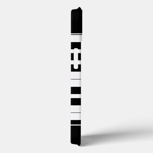 Klaviertasten und Katzenfußpfoten Case-Mate iPhone Hülle (Rückseite / Rechts)