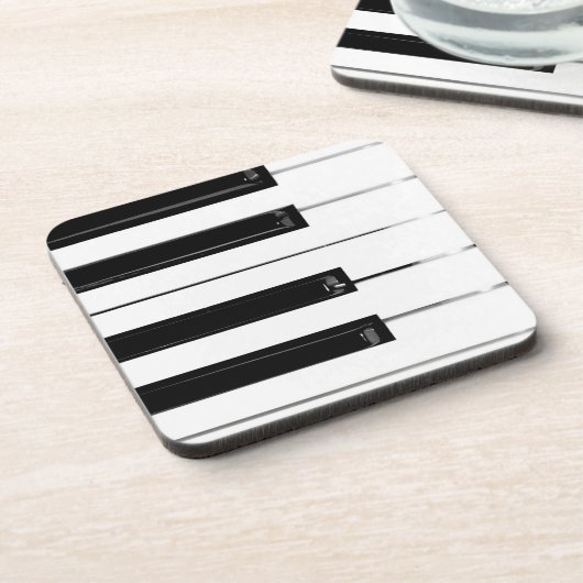 Klaviertasten Untersetzer (Linke Seite)