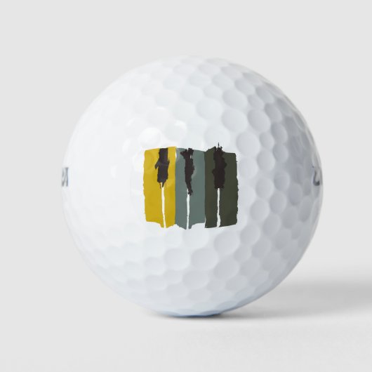 Klavierton Golfball (Vorderseite)