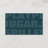 Klavierunterricht Musiklehrer Einfach modern kühl Visitenkarte (Vorderseite)