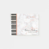 Klavierunterricht Post-it Klebezettel (Vorderseite)