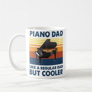 Klaviervater wie ein normaler Vater, aber cooler K Kaffeetasse