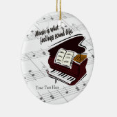 Klavierversion Wie Gefühle klingen - Anpassen Keramikornament (Rechts)