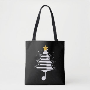 Klavierweihnachtsbaum Klaviermusik - Geschenk für Tasche