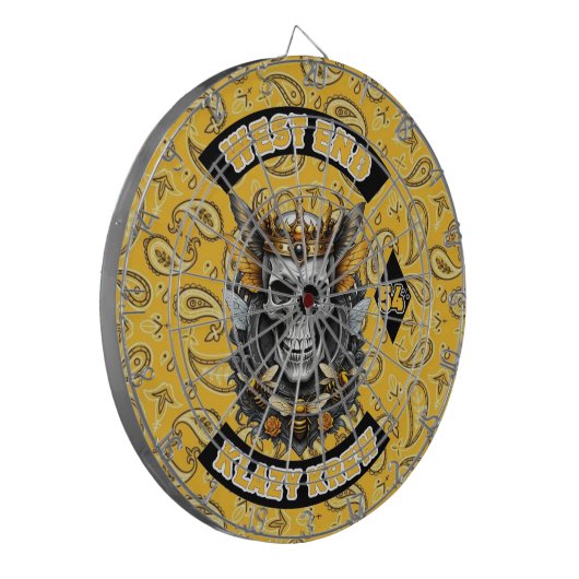 KLAZY Pong Table Dartscheibe (Vorderseite Links)