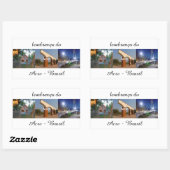 Klebe Erinnerung Ackers Brasiliens Rechteckiger Aufkleber (Blatt)