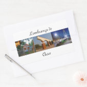 Klebe Erinnerung Ackers Rechteckiger Aufkleber (Umschlag)