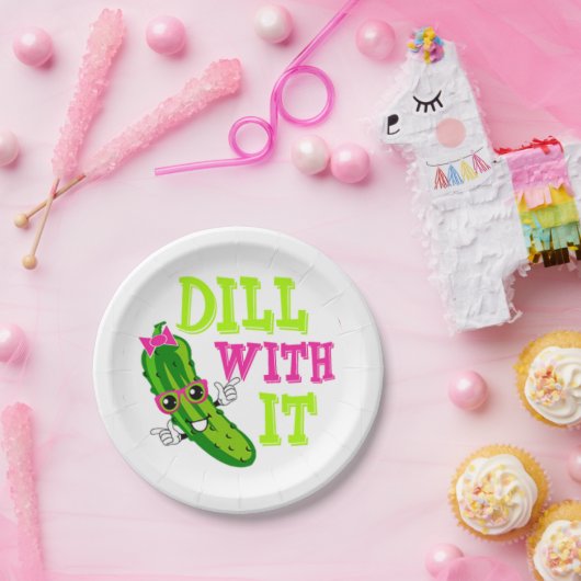 Klebe mit der Pflasterplatte Pappteller (Party)