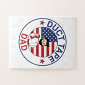 Klebe-Tape-Vater - Puzzle (Horizontal)