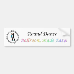 Klebeaufkleber Ballroom Made Easy Autoaufkleber